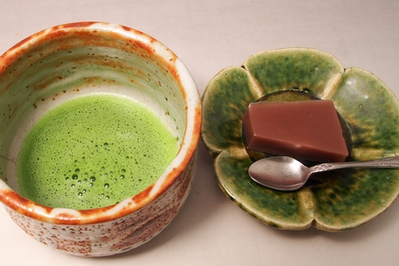 菓子・抹茶